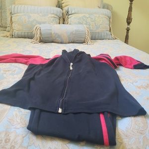 Red  & Black Preowned Sweatsuit